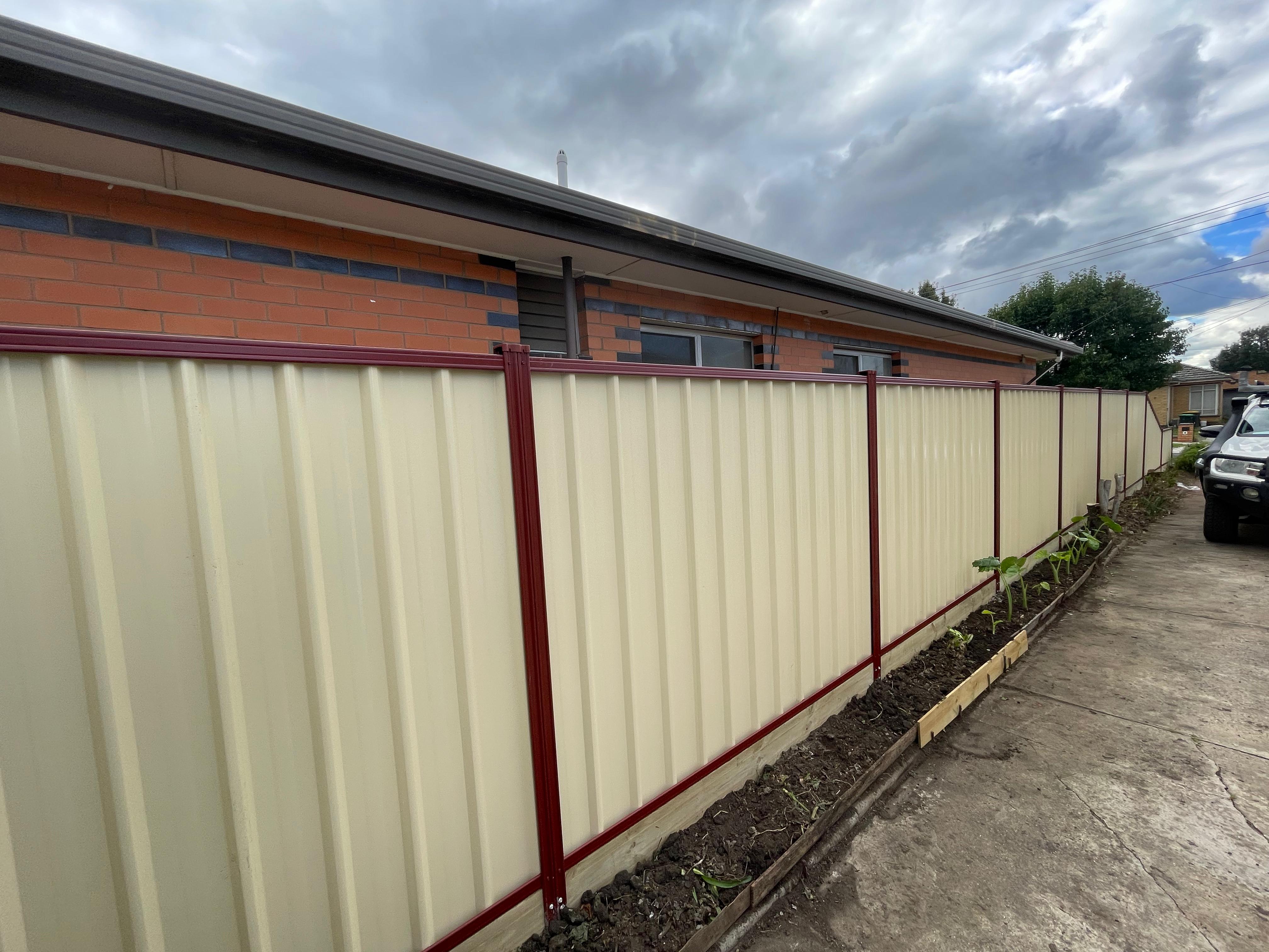 Colorbond Fence Installation Melbourne