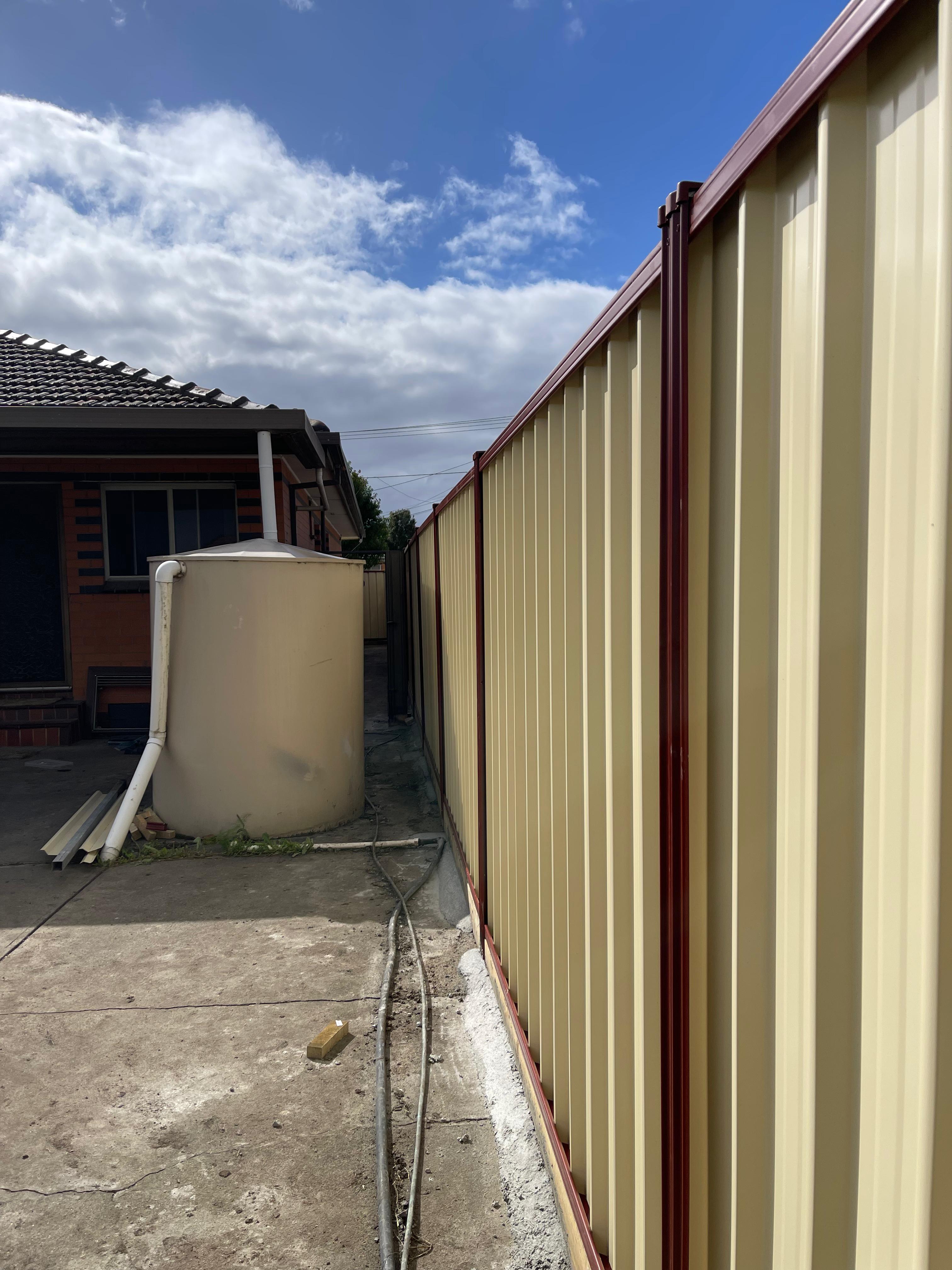 Colorbond Fence Installation Melbourne