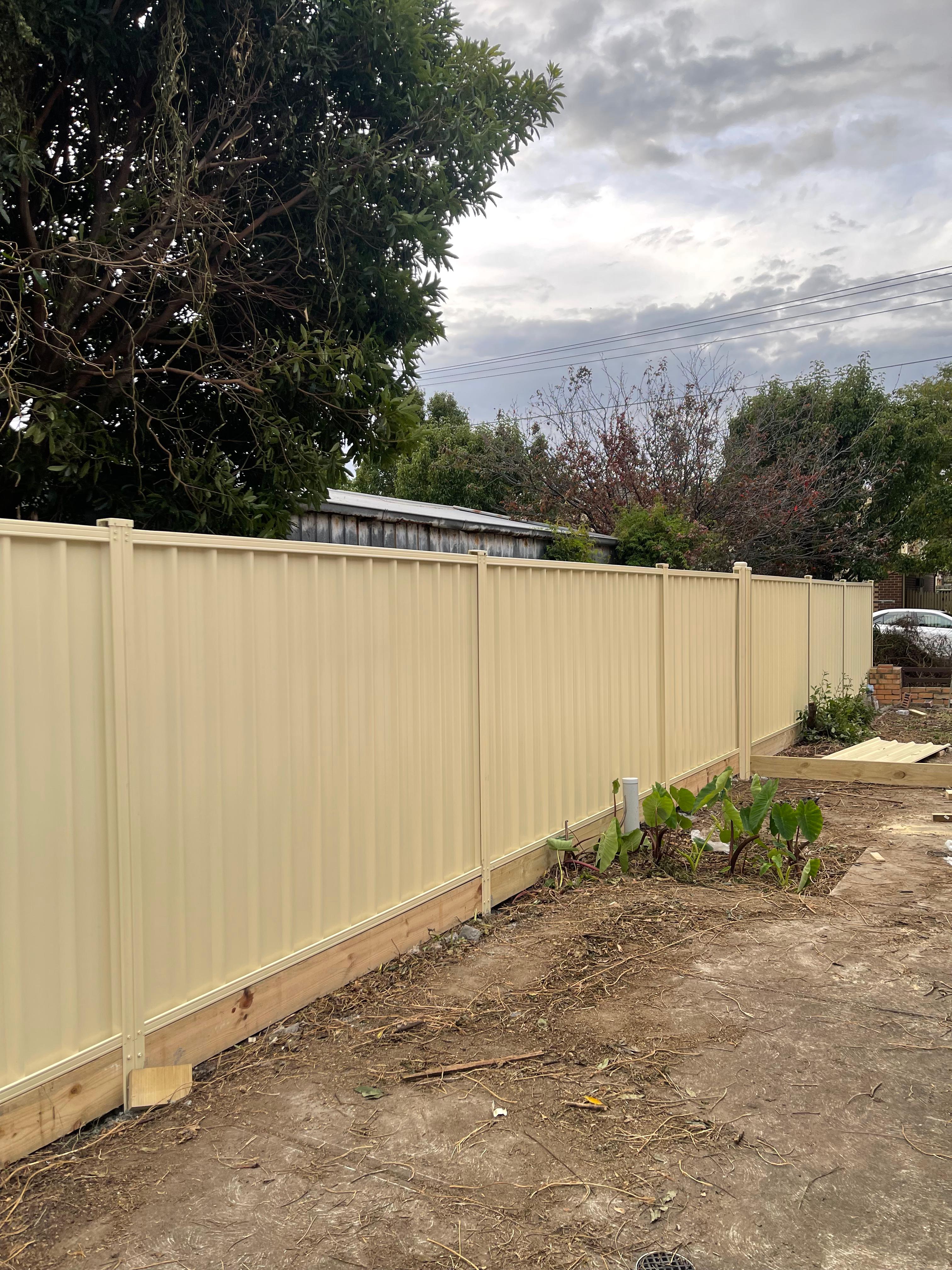 Colorbond Fence Installation Melbourne